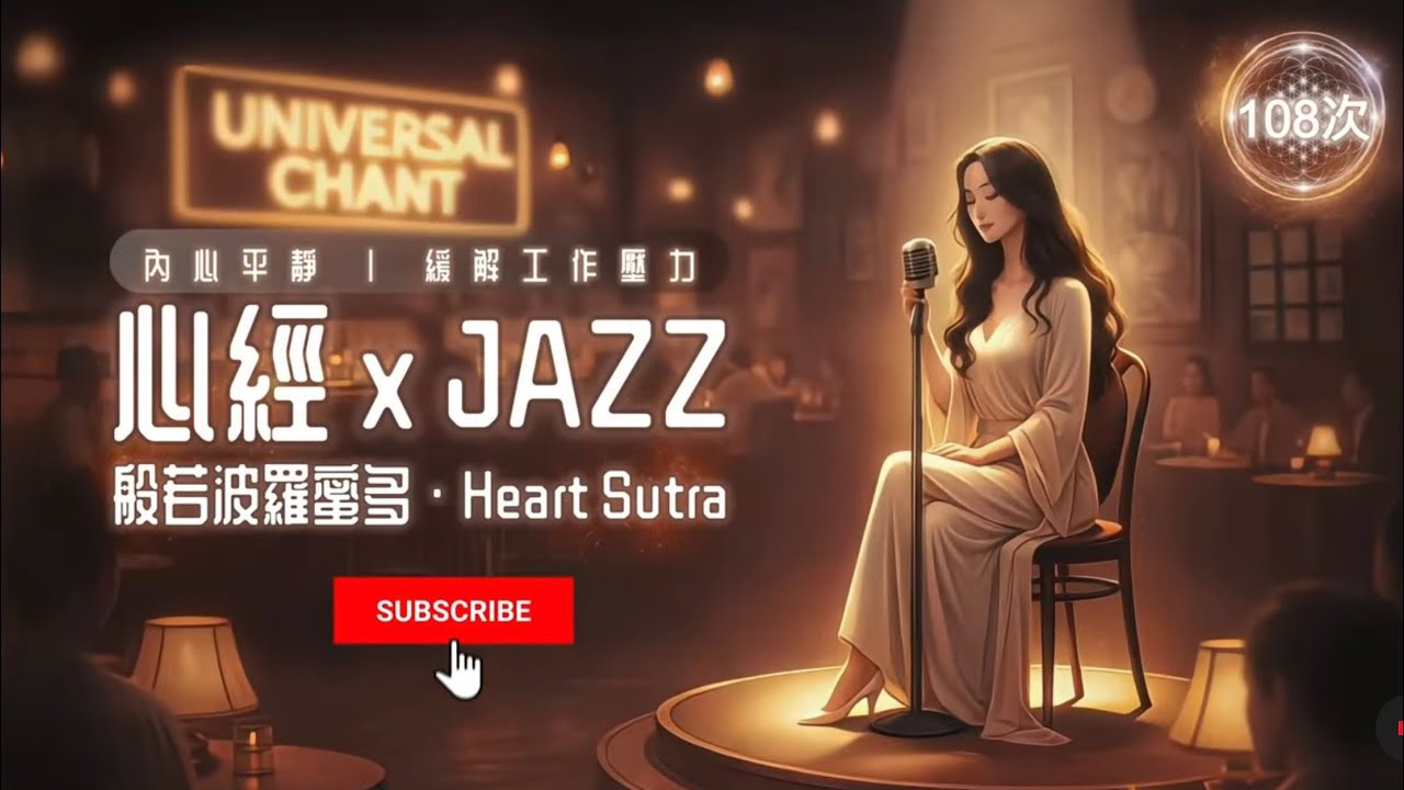 心經 LoFi Jazz 108 • Heart Sutra • 3 Hours of Healing, Blessing and Deep Focus