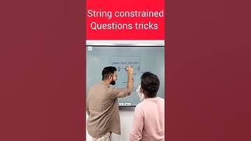 String Constrained Motion के Questions को Solve करे 10 sec में | JEE NEET Physics Tricks by SSP Sir