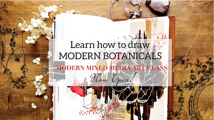 LEARN HOW TO DRAW MODERN BOTANICALS