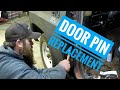 How to replace door pins on your Squarebody truck.