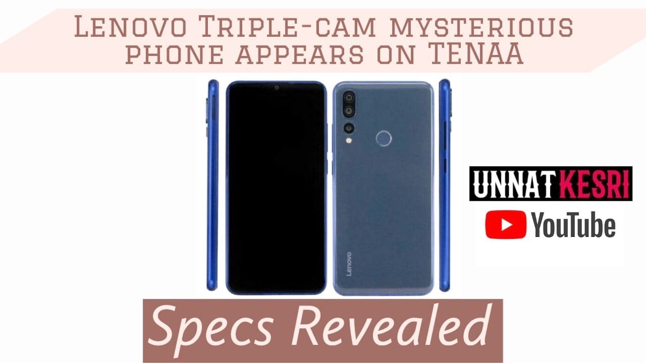 LENOVO TRIPLE CAMERA PHONE | Specs Revealed | Tech News - YouTube