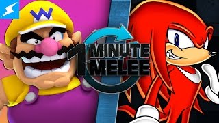 One Minute Melee - Wario Vs Knuckles (Mario Franchise vs Sonic Franchise)