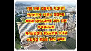김포 양촌 지식산업센터 디원시티시그니처 상업시설 분양 전세