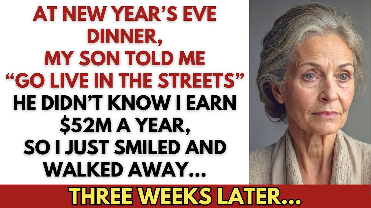 My son yelled, “Go live in the streets.” He didn’t know I make $52M a year—so I bought his debt.