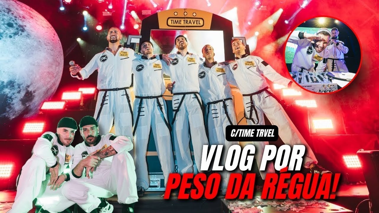 VLOG PESO DA RÉGUA - TIME TRAVEL 🚌