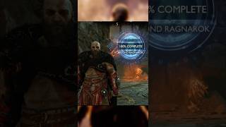 100% beyond Ragnarok 🏆 #kratos #godofwarragnarok #platinum #masterthegame #spartan #shorts ##gmgow