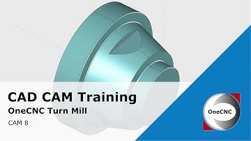 Applying Tool Path for Subspindle in OneCNC Lathe Expert - CAM Training 8
