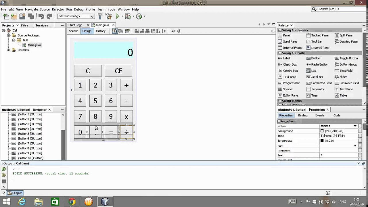 java gui สอน  New Update  เกรียน java: การทำเครื่องคิดเลข java GUI โคดคำนวนบรรทัดเดียว