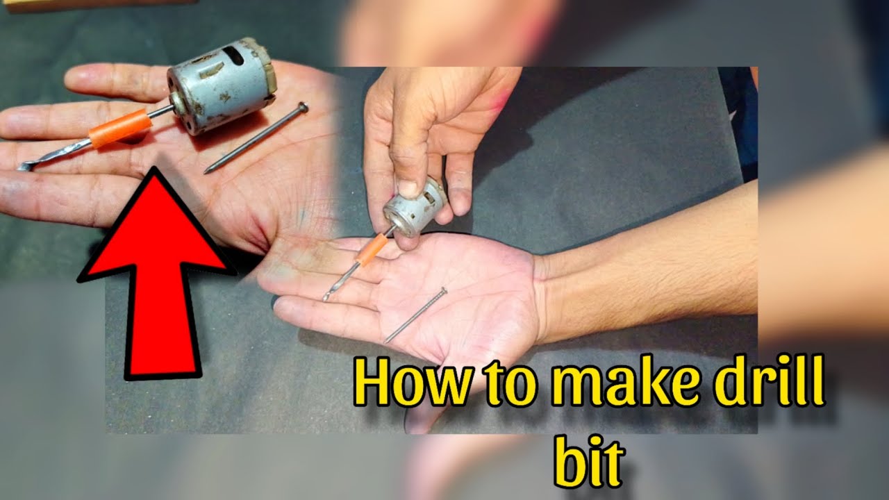 How to make drill bit - YouTube