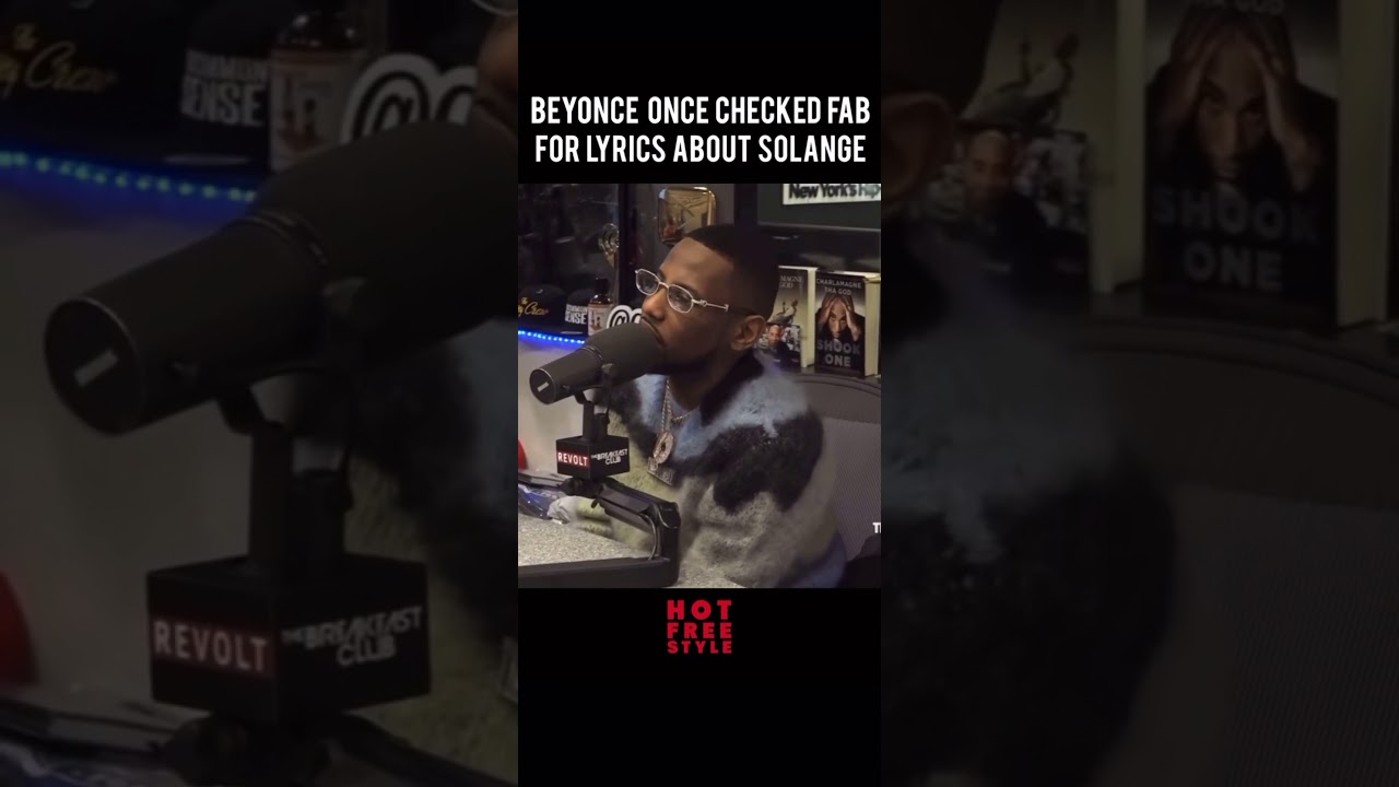 Fabolous Recalls When Beyoncé Checked Him Over Solange Lyric