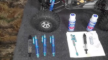 Axial Wraith - Modifying King Shocks using parts from the stock shocks