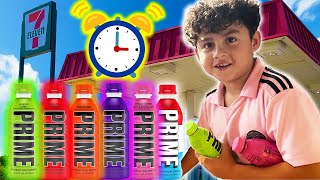FINDING EVERY PRIME DRINK  FLAVOUR IN 1 HOUR? | HUNTING FOR PRIME HYDRATION DRINK HUNT 711 EDITION screenshot 3