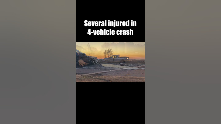 4-vehicle crash sends several people to the hospital #shorts #crash #news