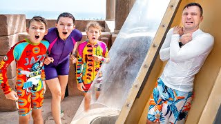 24 HOUR IN THE WORLD'S BIGGEST WATERPARK WITH 100 SLIDES