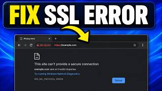 How to Fix ERR_SSL_PROTOCOL_ERROR in Google Chrome (Step By Step)