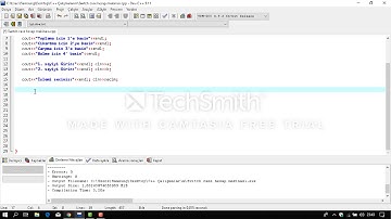 C++ -- Switch Case İle Basit Hesap Makinası Örneği
