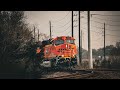 Railfaning Around Alvin and Rosenberg Ft BNSF funeral Train Manifest Trains and more