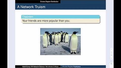 NetSci 12-1 Excess Degree