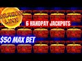 ✦6 Handpay Jackpots✦ During High Limit 🔴Live Stream ! Highlighted Wins From Las Vegas