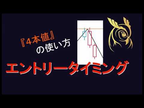 頭をガッツリ取る　『４本値』を使ったエントリー方法　無敗最速ＦＸ