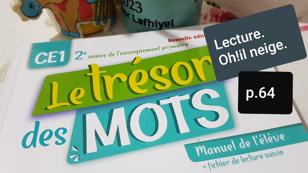 Lecture.Oh! il neige.Le trésor des mots CE1.page 64 - YouTube