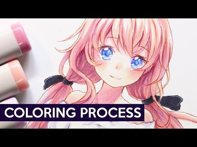 Manga Coloring with Copic Markers: The Ultimate Course