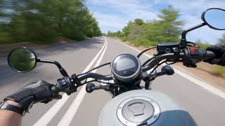 Honda Rebel 500  POV ASMR Brutal Sound  Shorty GP