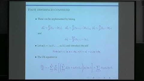 Prof. Paul Bressloff | Diffusion in randomly switching environments