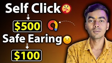 Self Click $500 Safe Earning $100 | Admob Earning Method #androidapps #admob