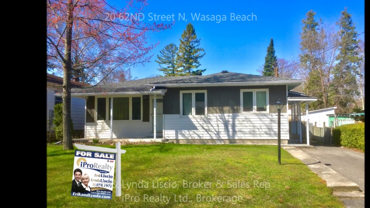20 62nd St N Wasaga Beach SOLD By Erik & Lynda Liscio ,Royal LePage Certified Realty, Brokerage