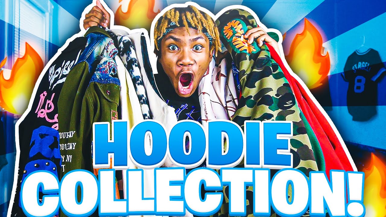 MY HOODIE COLLECTION BEST PLACES TO BUY HOODIES/JACKETS FOR CHEAP 🔥
