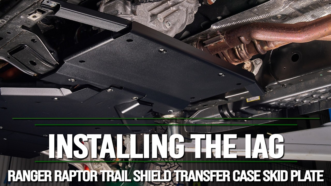 IAG Trail Shield™ Transfer Case Skid Plate Video Instructions for 2024+ Ford Ranger Raptor