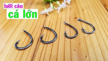 BÁN LƯỠI CÂU CẮM CÁ LÓC chuyên dùng để câu cá lớn