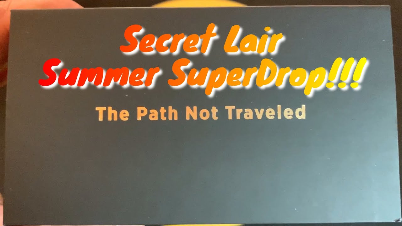 Secret Lair Summer SuperDrop Part 3 - The Path Not Traveled - Mr. Ajani Joined The ThunderCats???