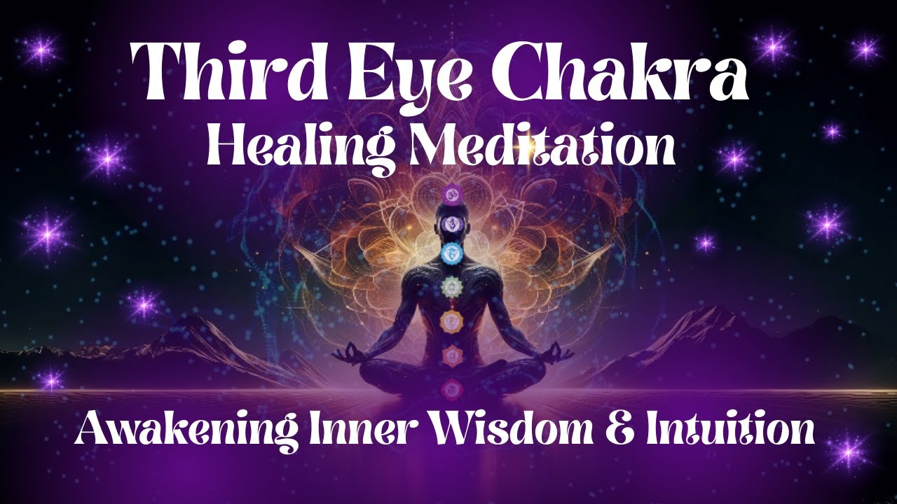 Third Eye Chakra Guided Meditation - Awakening Inner Wisdom And ...