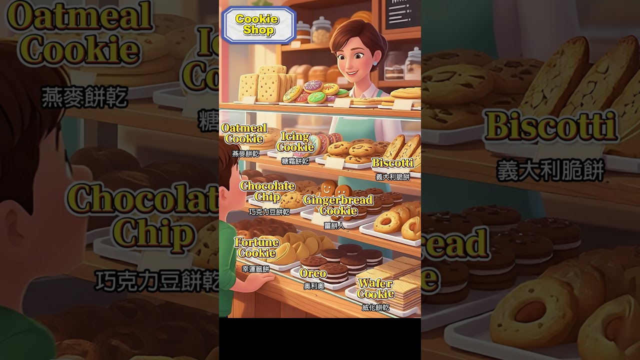 Learn English with Cookies 🍪 | Fun Vocabulary at the Cookie Shop