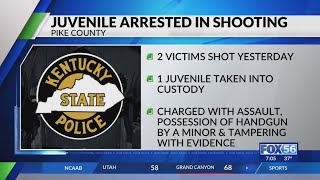 2 minors injured in Pikeville shooting suspect in custody