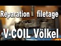 Réparation de filetage endommagé - Pose V-COIL Völkel (solution professionnelle)