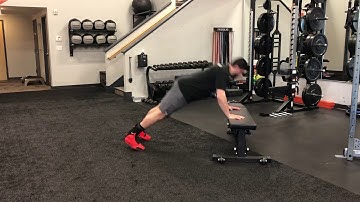 Matthew Ibrahim | Elevated Continuous Plyo Push-Up