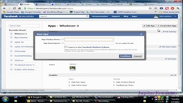 WordPress Tutorial: Create a Facebook App or Application to get App ID for WordPress 07FEB12