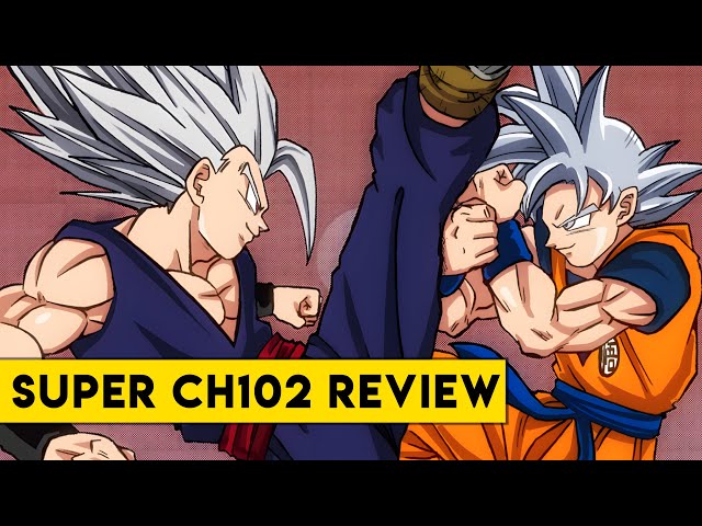 Ultra Instinct Goku vs Gohan Beast Begins! Dragon Ball Super Chapter 102 Review class=