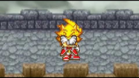dark sonic transformation kinemaster sprite animation