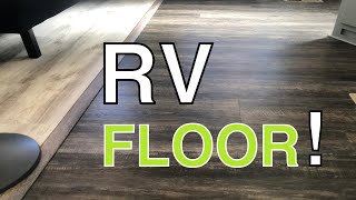 How I installed vinyl in RV | FLUSH SLIDEOUT! (How To)