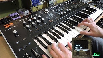 GSE Patches for ASM Hydrasynth [Demo01:Patches001-010]