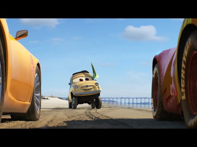 Disney•Pixar: Cars 3 - Il pieno di curiosità: la Nascar - Featurette class=