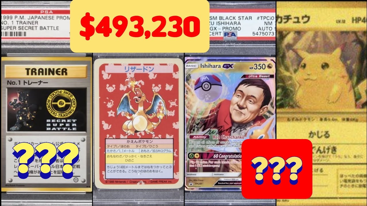 Expensive Pokemon Cards Ever Sold In Auction Top 50 Pokemon Cards Expensive Pokemon Cards Ever Sold In Auction Top 50 Pokemon Cards