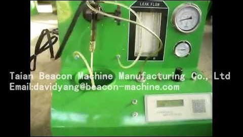 PQ1000 common rail injector test bench from taian beacon machine
