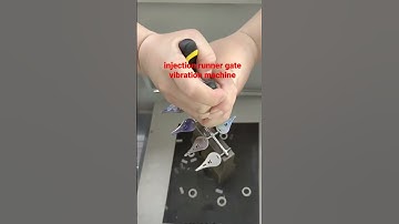 injection runner gate vibration machine