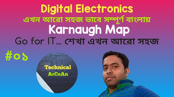 Karnaugh Map  in  Bengali  | Kmap Part - I  | Digital Electronics