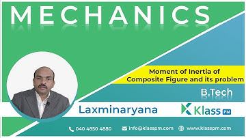 Moment of  Inertia of Composite Figure and its problem - Unit- 3 | Engineering Mechanics | BTech